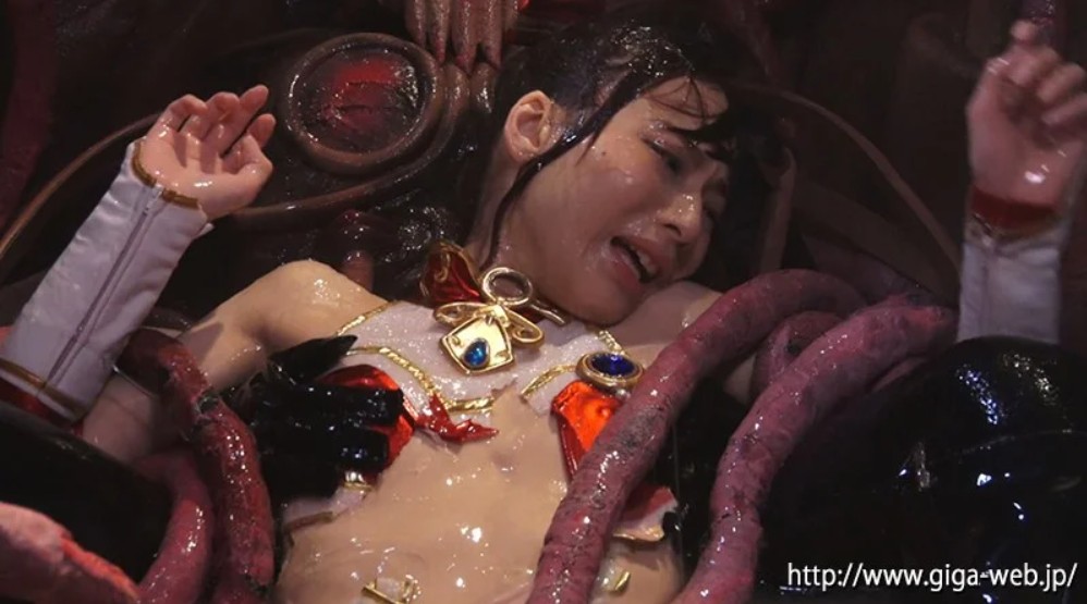 触手溶解液ドロドロメッシーヒロインピンチ