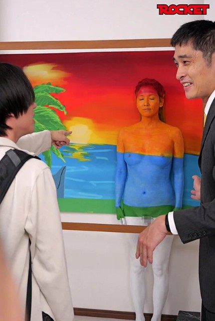 ボディペイントメッシー