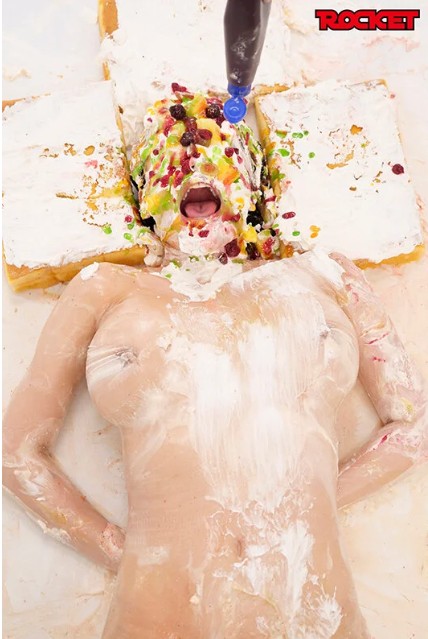 満点評価のメッシー顔面ぶっかけ全身ドロドロ最高峰