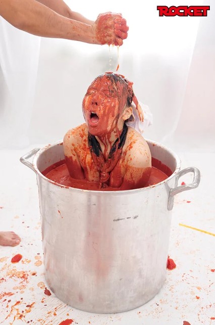 満点評価のメッシー顔面ぶっかけ全身ドロドロ最高峰