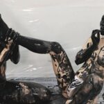 全身ペイントまみれメッシー｜フェチ女優たちの汚れバトルがエロ過ぎ変態プレイ