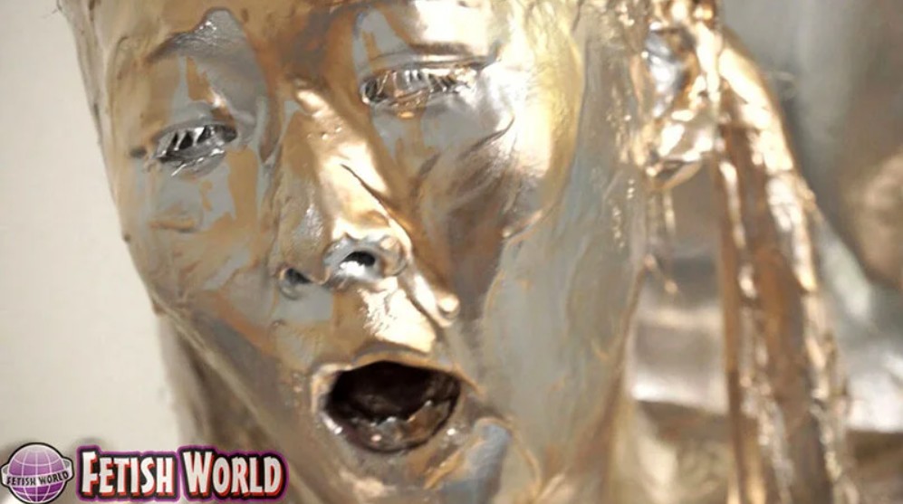 銀粉顔面ぶっかけレズメッシー