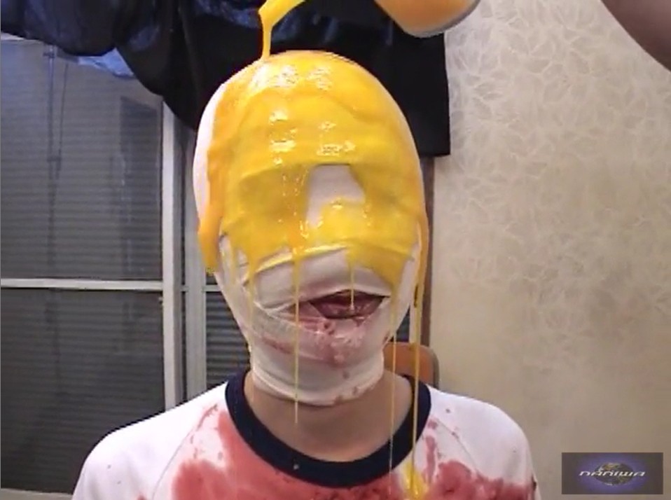 これが顔面ぶっかけメッシー