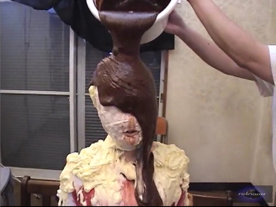 これが顔面ぶっかけメッシー